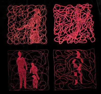  Kant-Act -rouge et noir 