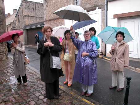  visite de dentelli�res JAPONAISES 10 juillet 2008  