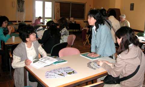  visite de dentelli�res JAPONAISES 10 juillet 2008  