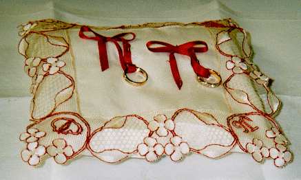 coussin des alliances